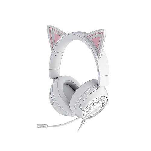 Гарнітура Razer Kraken Kitty V3 X, mini-jack, 1.3м, білий