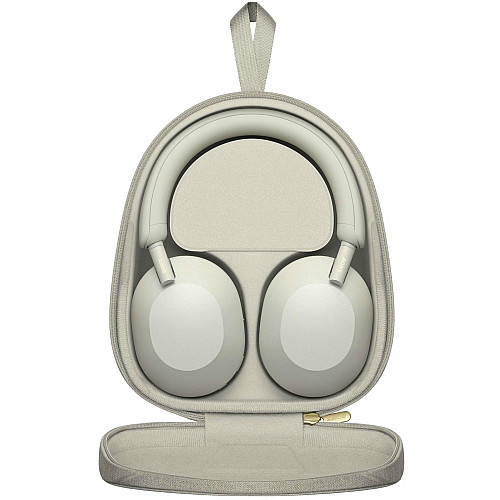 Наушники Over-ear Sony WH-1000XM5 BT 5.2, ANC, Hi-Res, AAC, LDAC, Wireless, Mic, Серебристый
