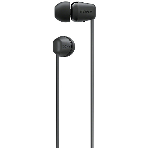 Наушники Sony WI-C100 BT 5.0, IPX4, SBC, AAC, Wireless, Mic, Черный