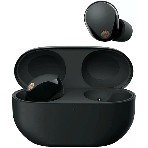 Навушники TWS Sony WF-1000XM5 BT 5.3, ANC, Hi-Res, IPX4, SBC, AAC, LDAC, LC3, Mic, Чорний