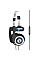 Навушники On-Ear Koss Porta Pro, 3.5 mini-jack, 1.2м, Mic, Чорний