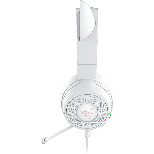 Гарнітура Razer Kraken Kitty V3 X, mini-jack, 1.3м, білий