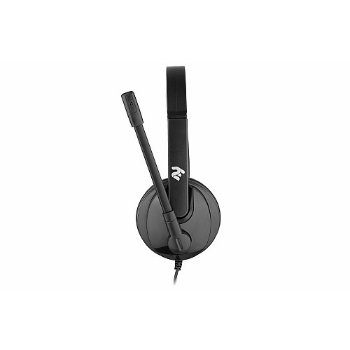 Гарнитура ПК моно On-ear 2E CH12 mini-jack, omni-mic, 1.2м, черный