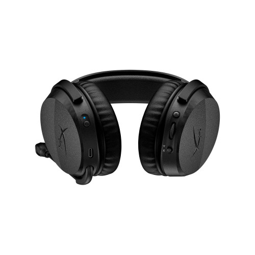 Гарнітура ігрова HyperX Cloud Stinger 3, WL/BT/USB-A/USB-C, 0.5м, чорний