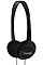 Навушники On-Ear Koss KPH7k, 3.5 mini-jack, 1.2м, Чорний