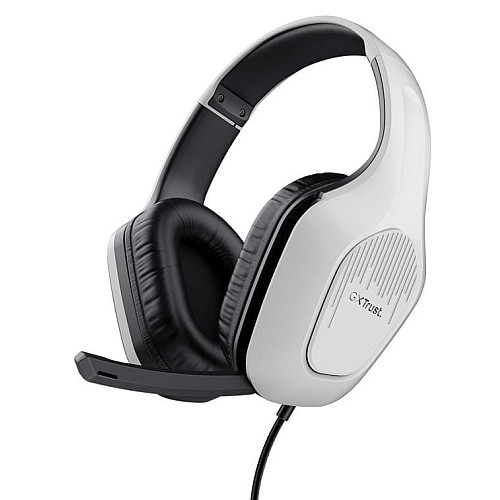 Гарнітура Trust GXT 415PS Zirox For Playstation, 3.5мм, білий