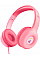 Наушники Trust Nouna Headphones mini-jack, Mic, Розовый
