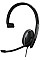 Гарнитура компьютерная моно On-Ear EPOS ADAPT 135T USB II, 3.5мм/USB, однонаправленный, сертификат Microsoft Teams, 1.8м, Черный
