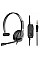 Гарнитура ПК моно On-ear 2E CH12 mini-jack, omni-mic, 1.2м, черный