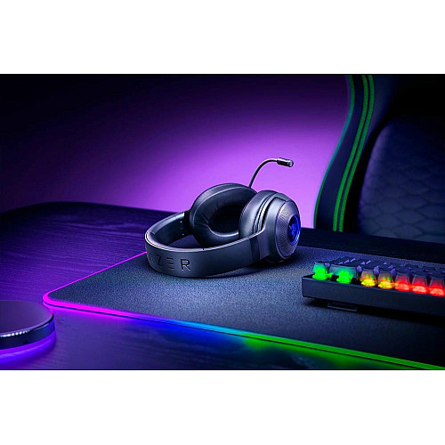 Гарнітура ігрова Razer Kraken V3 X, 7.1, USB-A, RGB, 1.8м, чорний