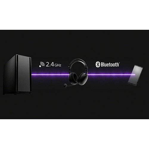 Гарнитура игровая Over-ear Sony INZONE H9 II BT 5.3, ANC, SBC, AAC, LC3, Wireless, Mic, Черный