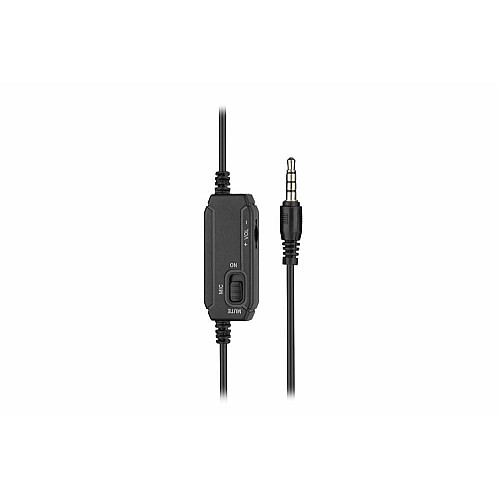 Гарнитура ПК моно On-ear 2E CH12 mini-jack, omni-mic, 1.2м, черный
