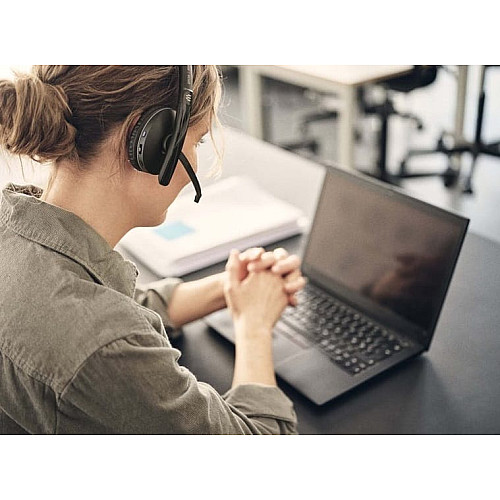 Гарнитура компьютерная стерео On-Ear EPOS C20, Wireless, Uni Mic, Черный