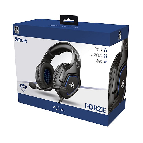 Гарнітура ігрова Trust GXT 488 Forze-G for PS4, 3.5мм, чорний