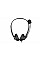 Гарнітура ПК стерео On-ear 2E CH11 USB, omni-mic, 2м, чорний