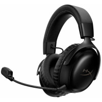 Гарнітура ігрова HyperX Cloud III S, WL/USB-A/USB-C, чорний