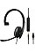 Гарнитура компьютерная моно On-Ear EPOS ADAPT 135T USB II, 3.5мм/USB, однонаправленный, сертификат Microsoft Teams, 1.8м, Черный