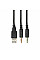 Гарнитура игровая 2E GAMING HG340, mini-jack/dual 3.5мм, RGB, 2м, черный