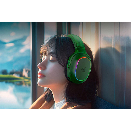 Гарнітура Razer Barracuda X Chroma, BT/WL, RGB, Phantom Green Ed.