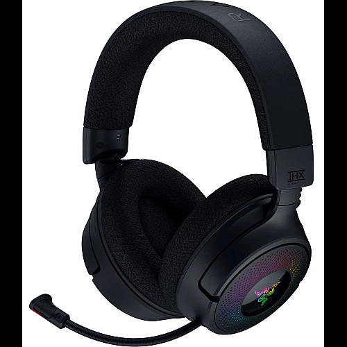 Гарнітура ігрова Razer Kraken V4, USB-A/WL/BT, RGB, чорний