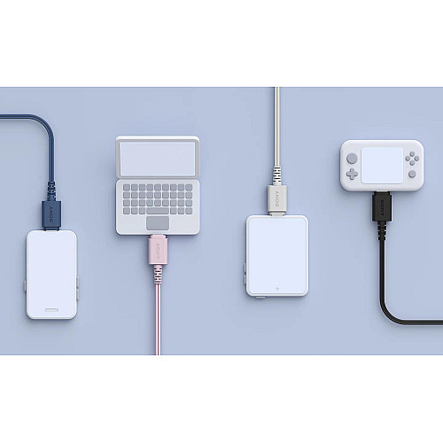 Навушники In-ear Sony IER-EX15C USB-C, Mic, Рожевий