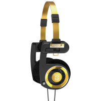Навушники On-Ear Koss Porta Pro Classic, 3.5 mini-jack, 1.2м, Чорний Золото