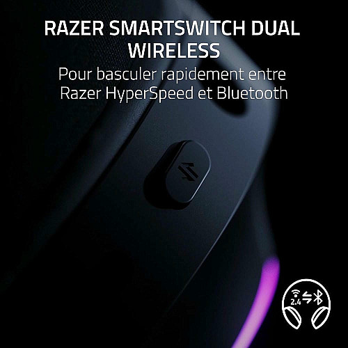 Гарнітура ігрова Razer Barracuda X Chroma, BT/WL, RGB, чорний