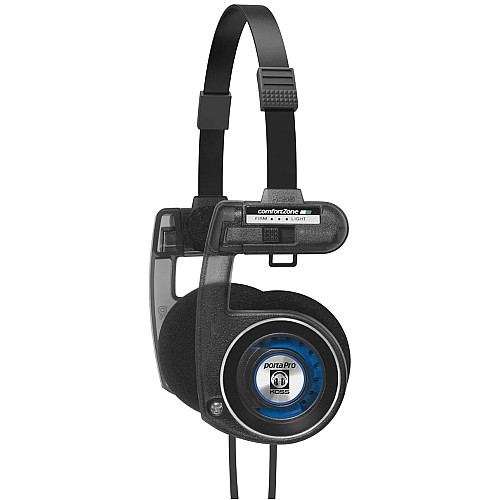 Навушники On-Ear Koss Porta Pro Utility, 3.5 mini-jack, 1.2м, Чорний