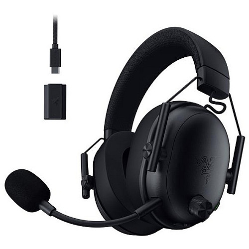 Гарнітура Razer BlackShark V3 Gen-2, USB-A/WL/BT, чорний