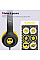 Навушники Trust Nouna Headphones mini-jack, Mic, Чорний