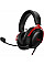 Гарнитура игровая HyperX Cloud III, mini-jack/USB-A/USB-C, 1.2м/1.3м, черно-красный