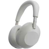 Наушники Over-ear Sony WH-1000XM6 BT 5.3, ANC, Hi-Res, AAC, LDAC, LC3, Wireless, Mic, Серебристый