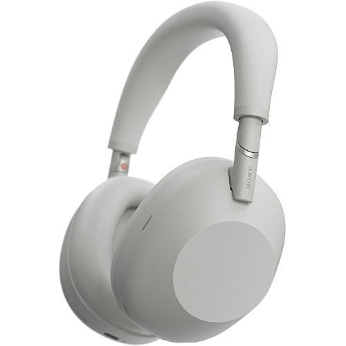 Наушники Over-ear Sony WH-1000XM6 BT 5.3, ANC, Hi-Res, AAC, LDAC, LC3, Wireless, Mic, Серебристый