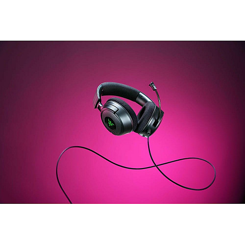 Гарнітура ігрова Razer Kraken V4 X, 7.1, USB-A, 1.8м, RGB, чорний