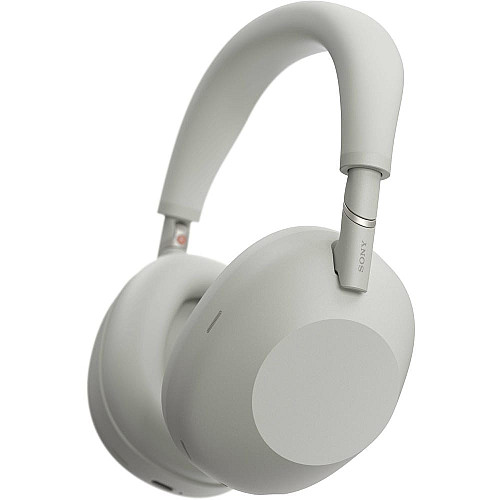 Наушники Over-ear Sony WH-1000XM6 BT 5.3, ANC, Hi-Res, AAC, LDAC, LC3, Wireless, Mic, Серебристый