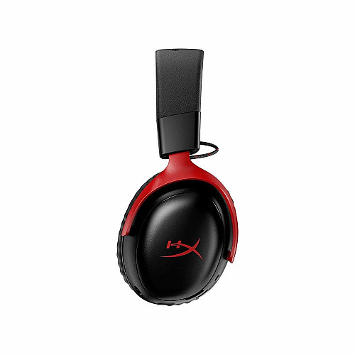 Гарнитура игровая HyperX Cloud III S, WL/USB-A/USB-C, черно-красный