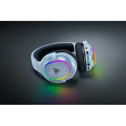 Гарнітура ігрова Razer Barracuda X Chroma, BT/WL, RGB, Phantom White Ed.