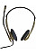 Гарнитура компьютерная стерео On-Ear Koss CS100i, 3.5мм, Uni Mic, 2.4м, кремовый