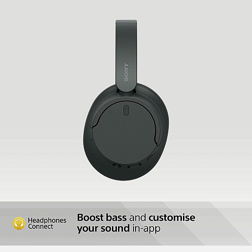 Наушники Over-ear Sony WH-CH720N BT 5.2, ANC, SBC, AAC, Wireless, Mic, Черный