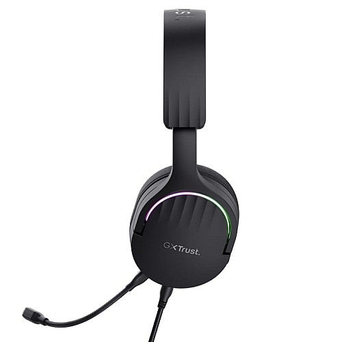 Гарнітура ігрова Trust GXT 490 FAYZO, 7.1, USB-A, 2м, чорний