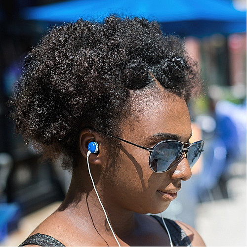 Навушники In-Ear Koss The Plug Noise Isolating, 3.5 mini-jack, Блакитний
