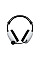 Гарнитура игровая Over-ear Sony INZONE H9 II BT 5.3, ANC, SBC, AAC, LC3, Wireless, Mic, Белый