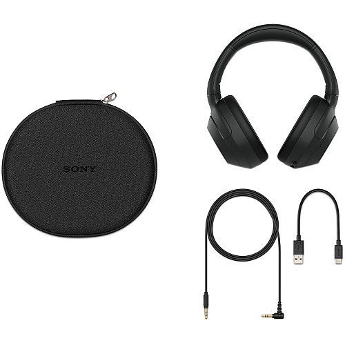 Навушники Over-ear Sony ULT WEAR BT 5.2, ANC, AAC, LDAC, Wireless, Mic, Чорний
