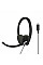 Гарнітура комп'ютерна стерео On-Ear Koss CS300, USB, Uni Mic, 2.4м, Чорний