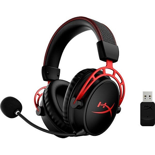 Гарнитура игровая HyperX Cloud Alpha WL/USB-A, черно-красный