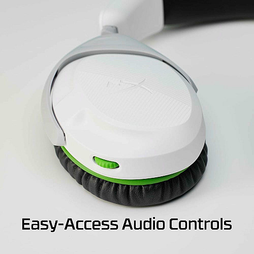 Гарнітура HyperX Cloud Stinger 2 Xbox, mini-jack, біло-зелений