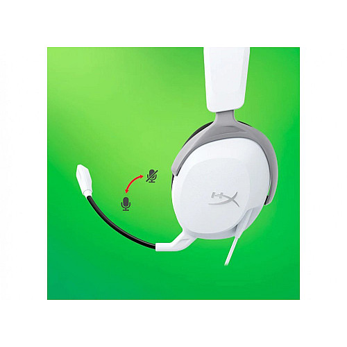 Гарнітура HyperX Cloud Stinger 2 Core Xbox, mini-jack, біло-зелений