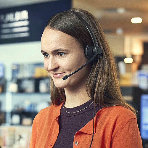 Гарнитура компьютерная моно On-Ear EPOS IMPACT 100 MS, USB C+A, Microsoft Teams, однонаправленный, 2м, Черный