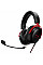 Гарнитура игровая HyperX Cloud III, mini-jack/USB-A/USB-C, 1.2м/1.3м, черно-красный