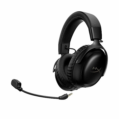 Гарнітура ігрова HyperX Cloud III S, WL/USB-A/USB-C, чорний